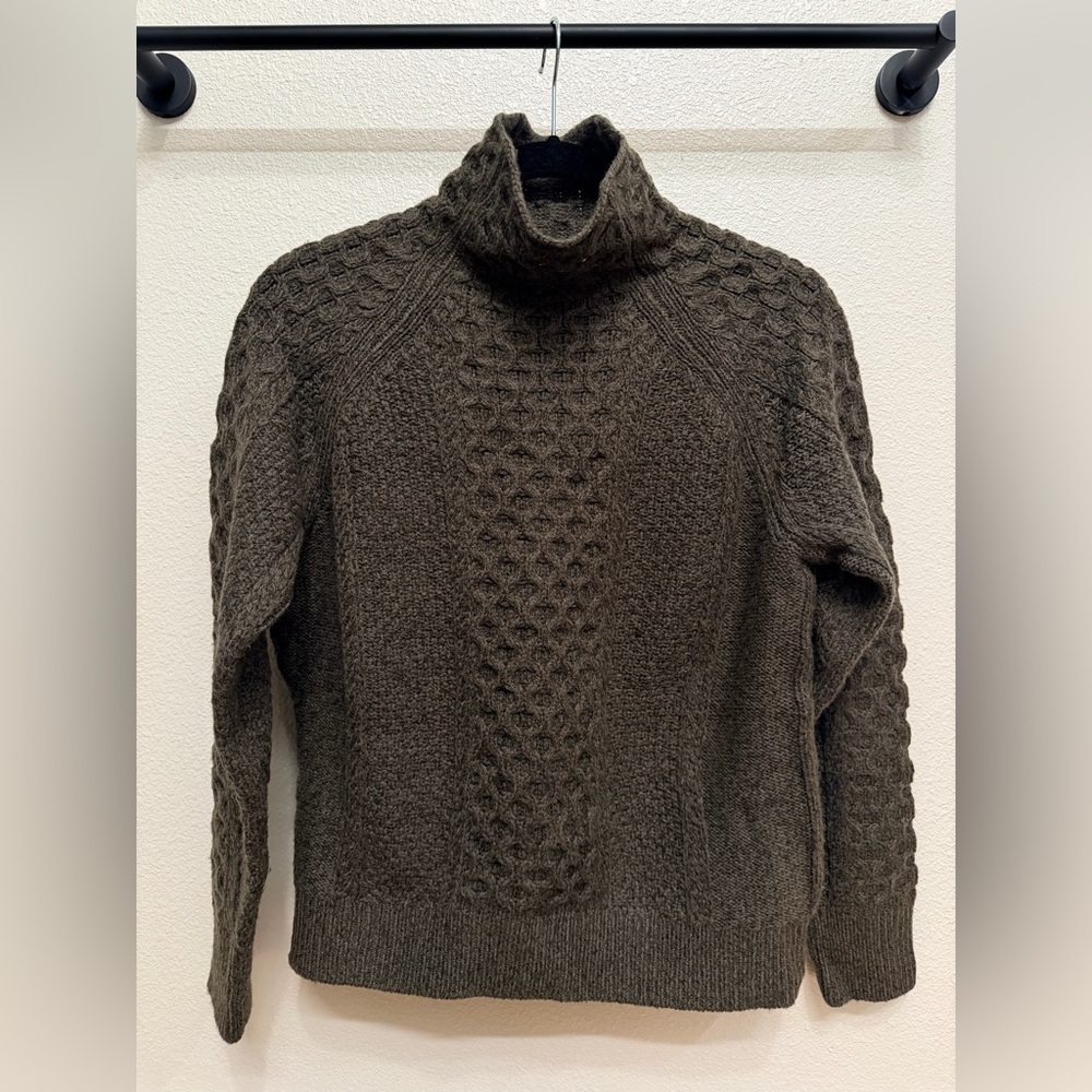 Vince Chunky Knit Turtleneck Sweater